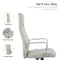 Leisuremod Flux Faux Leather Swivel Office Chair, Knee Tilt, Padded Support FO19TL - alternate 5