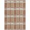 Homeroots 8' X 10' Copper Gold And Gray Plaid Washable Indoor Outdoor Area Rug 597586 - alternate 4