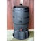 Rts Home Accents ECO 50 Gal. Black Recycled Polyethylene Rain Barrel 5510-00300A-80-00 - alternate 3