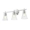 Z-Lite Belle 3-Light Vanity, 24 in W, Chrome 7519-3V-CH - alternate 4