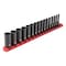 Tekton Impact Socket Set, Steel, 16 Pieces SID90103 - alternate 1