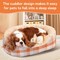 Simple Deluxe FluffyDream Dog Bed for Small Dog, Super Soft Pet Bed Furniture, Suitable for Dogs Up to 25 lbs, 21 PTDBEDCUDFLUY2117COG - alternate 3