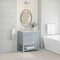 James Martin Vanities Breckenridge 30" Single Vanity, Serenity Blue, w/ 3 CM Siberian Silestone Top 330-V30-SRB-3SFR - alternate 5