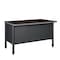 Regency Mesa Steel Single Pedestal Teacher's Office Desk with Center Drawer 48in x 30in, Neo Walnut 66348SPCDNW - alternate 2