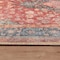 World Rug Gallery Red Vintage Medallion Rug, Washable, Low Pile, 2ft 6in x 8ft Runner WR171RED26X8 - alternate 3