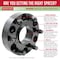 Coyote Wheel Accessories WHEEL INSTALLATION KIT 5 Lug Kit 14 Millimeter x 15 Thread Size 60 Degree Conical Spline Drive 63K548-24BLK - alternate 4