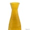 Uniquewise 24in Tapered Cylindrical Tall Bamboo Floor Vase Stylish Home and Office Decor Piece, Yellow QI004757.YL - alternate 2
