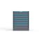 Strong Hold 7 drawer cabinet - (6x 3ft, 1x 5ft) - Blue accents - Keyed Different S3036-PPDAS-0703FS - alternate 1