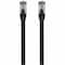 Monoprice Voice and Data Patch Cord, Black, 2 ft L 41010 - alternate 1