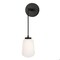 Afx Olivia 14in LED Sconce - Black OLIS0514LAJUDBK - alternate 1