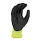 Radians Hi-Vis Cut Resistant Coated Gloves, A7 Cut Level, Polyurethane, S, PR RWG558TS - alternate 3