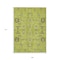 Homeroots 9' X 12' Artichoke Green And Fern Green Oriental Washable Indoor Outdoor Area Rug  582054 - alternate 4