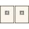 Homeroots Set Of Two Angelic Intaglio Black Framed Print Wall Art, 2PK 526069 - alternate 1