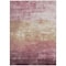 Homeroots 5' X 8' Mauve And Pink Striped Washable Indoor Outdoor Area Rug 610902 - alternate 4