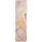 Homeroots 3' X 8' Beige and Orange Abstract Washable Non Skid Indoor Outdoor Runner Rug 559389 - alternate 4