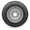 Rubbermaster - Steel Master F78-15 (ST205/75D15) 6 Ply 6 On 5.5 Bolt, Silver Wheel Assemblies 599485SIL - alternate 1