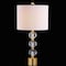 Jonathan Y Ashley 25.25" Crystal LED Table Lamp, Clear/Brass JYL5017A - alternate 4