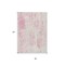 Homeroots 8' X 10' Pink And Ivory Abstract Washable Indoor Outdoor Area Rug 612962 - alternate 4