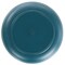 Gibson Home Rockabye 4 Piece Melamine Dinner Plate Set in Dark Teal 136601.04 - alternate 3