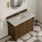 James Martin Vanities Brookfield 48" Single Vanity, Honey Oak, w/ 3 CM Siberian Silestone Top 547-V48-HNO-3SFR - alternate 3
