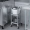 Amgood 14 in. x 14 in. Stainless Steel Rice Warmer Stand with Wheels AMG RW-1414-Z - alternate 5