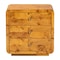Bali & Pari Netra Modern and Contemporary Natural Real Burl Wood 3-Drawer Nightstand 253-13972-ZORO - alternate 5