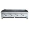 Koolmore 48 in. Commercial 4-Burner Natural Gas Charbroiler with 120,000 BTU in Stainless-Steel KM-GCB4-48M - alternate 2