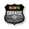 Signmission Ron's Garage I Can Fix Everything But Stupid, 18 Inch X 18 Inch, Plastic Sign SHI-P-18-490-RON - alternate 1