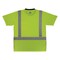 Ergodyne Hi-Vis Shirt, M, Lime, Short Sleeve 22163 - alternate 2
