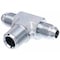 Gates Male JIC 37 Flare on Run to Male Pipe NPTF - Tee SAE to SAE G60551-0808 - alternate 2