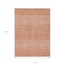 Homeroots 10' X 14' Salmon Gold And Ivory Tribal Washable Indoor Outdoor Area Rug 582643 - alternate 2