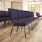 Flash Furniture Advantage Eggplant Church Chair 18.5" Wide PCHT185-115 - alternate 3