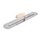 Marshalltown Fully Rounded Finishing Trowel, Concrete Finishing Trowel, High Carbon Steel, 18 x 4 inch Trowel MXS81FR - alternate 2