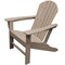 Newtechwood Atlantic Classic Curveback Antique Plastic Outdoor Patio Adirondack Chair P015-898 - alternate 1