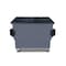 Toter Front Load Container, 4 Cubic Yard 2000 lbs. Cap., Dark Cool Gray FR040-00125 - alternate 1