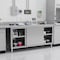 Amgood 24 in. x 60 in. x 35 in. Stainless Steel Enclosed Base Cabinet with Sliding Doors AMG CABINET EDC-2460-Z - alternate 3