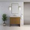 James Martin Vanities Hudson 36" Single Vanity, Honey Oak w/ 3 CM Siberian Silestone Top 435-V36-HNO-3SFR - alternate 3
