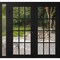 Vdomdoors Front Exterior Prehung Metal-Plastic Double Doors Clear Glass / MANUX 8355 Matte Black / Office Com MANUX8355DEXD-BLK-W72+16xH80-RH-I - alternate 1