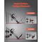 Vevor Leg Press Hack Squat Combo Machine Adjustable Lower Body Special for Home Gym HM1904 - alternate 4