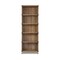 Homeroots 71" Oak Distressed Wood Five Tier Etagere Bookcase 568310 - alternate 3