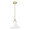 Z-Lite Fleur Modern Gold 1 Light Pendant 1958P12-MGLD - alternate 3
