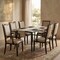 Leisuremod Madera High Back Leather Dining Chair, Aluminum Wood-Look Frame MCAWN-18PW - alternate 5