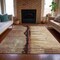 Homeroots 10' X 14' Rust And Charcoal Abstract Washable Indoor Outdoor Area Rug 630476 - alternate 3