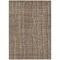 Homeroots 3' X 5' Taupe Brown And Ivory Striped Washable Indoor Outdoor Area Rug 597439 - alternate 2