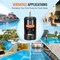 Vevor 1HP Pool Pump Motor 115/230V 9.8/4.9A 56J 3450RPM 90F/250V Capacitor HM14075LCb - alternate 4
