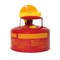 Eagle UI-10-FS Safety Can, 1 gal, Steel, Red, Galvanized UI10FS - alternate 2