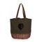 Picnic Time Family Of Brands NFL Baltimore Ravens - Coronado Canvas and Willow Basket Tote 203-00-140-034-2 - alternate 2