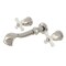 Kingston Brass Two-Handle Wall Mount Tub Faucet, Polished Nickel KS5026PX - alternate 1