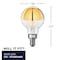 Bulbrite 25 - Watt Equivalent G16 Dimmable Medium Screw LED Light Bulb Warm White Light 2700K , 4PK 862839 - alternate 5