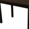 Homeroots 48" Dark Brown Solid Wood Dining Table 548865 - alternate 4
